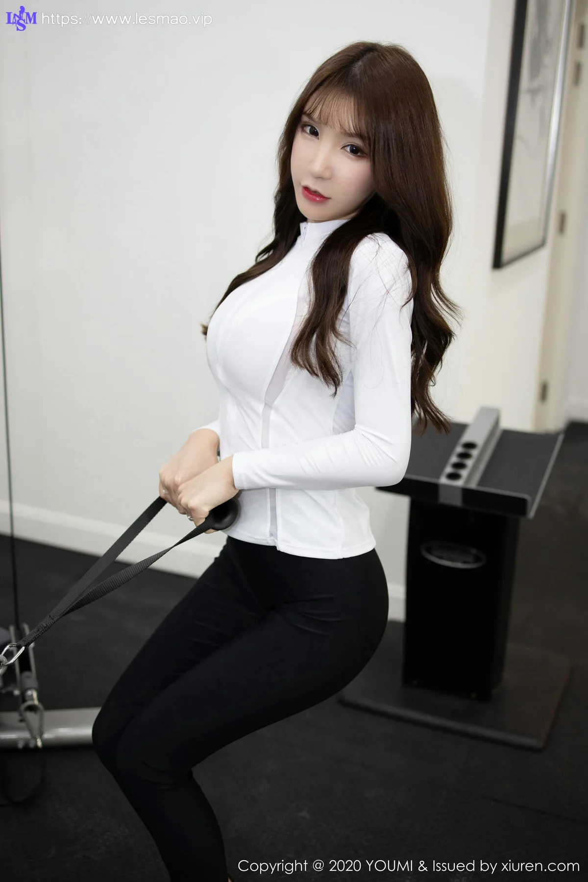 YOUMI 尤蜜荟 Vol.401 健身房主题健身辣妹 周于希Sandy 普吉岛... - 12