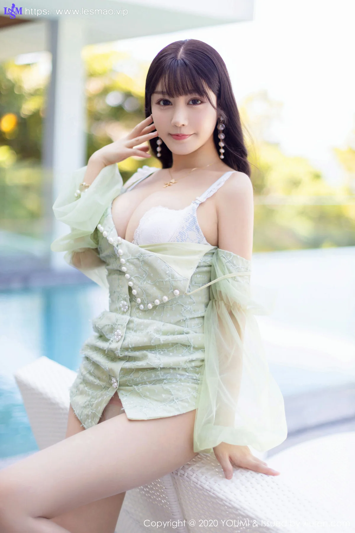 YOUMI 尤蜜荟 Vol.417  朦胧肉丝103P 朱可儿Flower 普吉岛旅拍写真 - 8