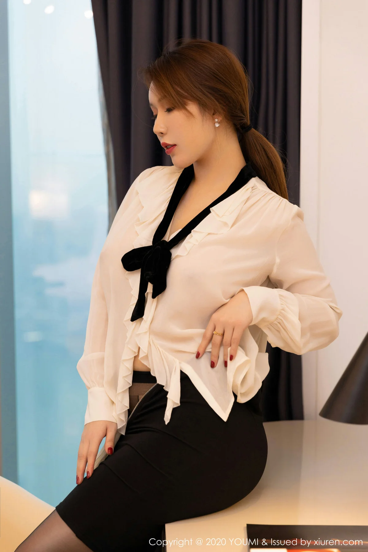 YOUMI 尤蜜荟 Vol.422  OL系列的服饰 Egg_尤妮丝  性感写真 - 22