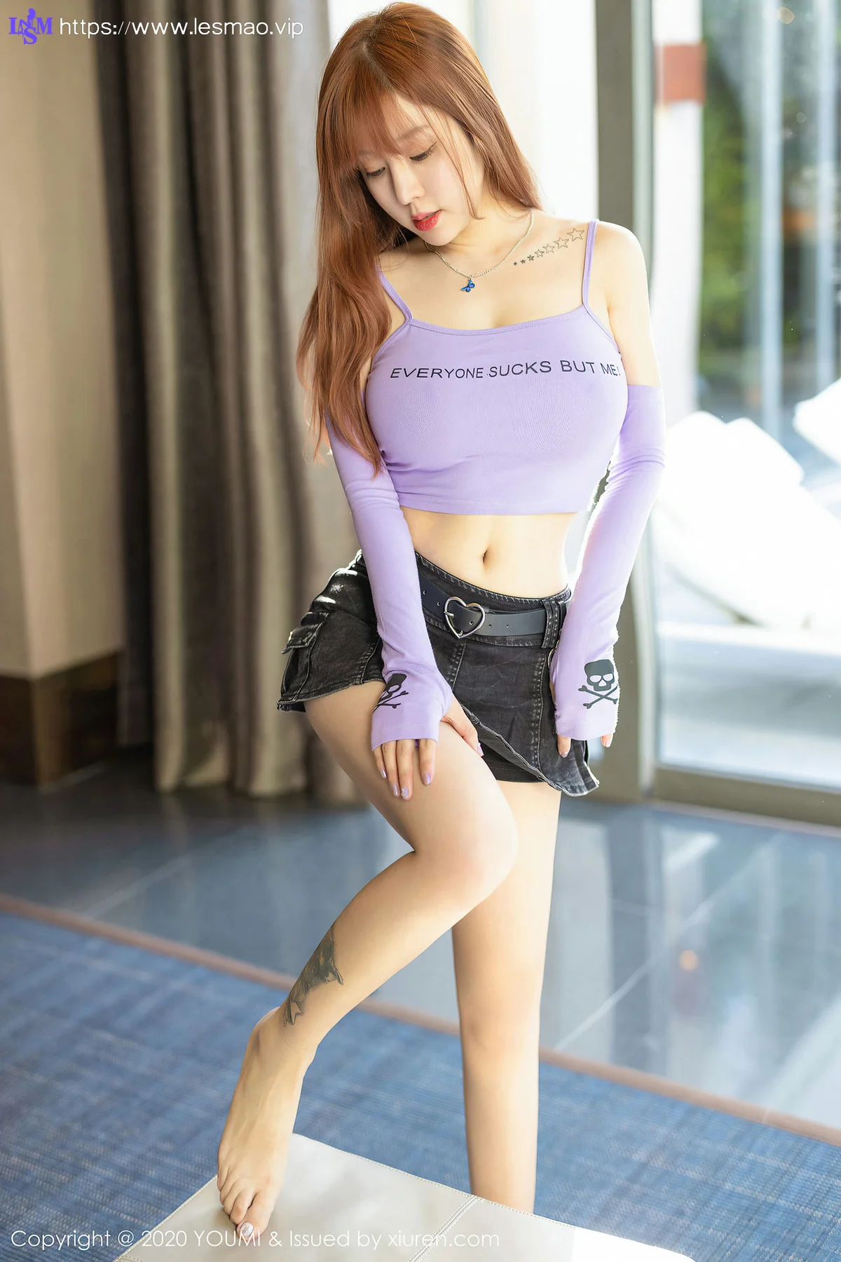 YOUMI 尤蜜荟 Vol.498 王雨纯 性感连体衣爆乳 - 41