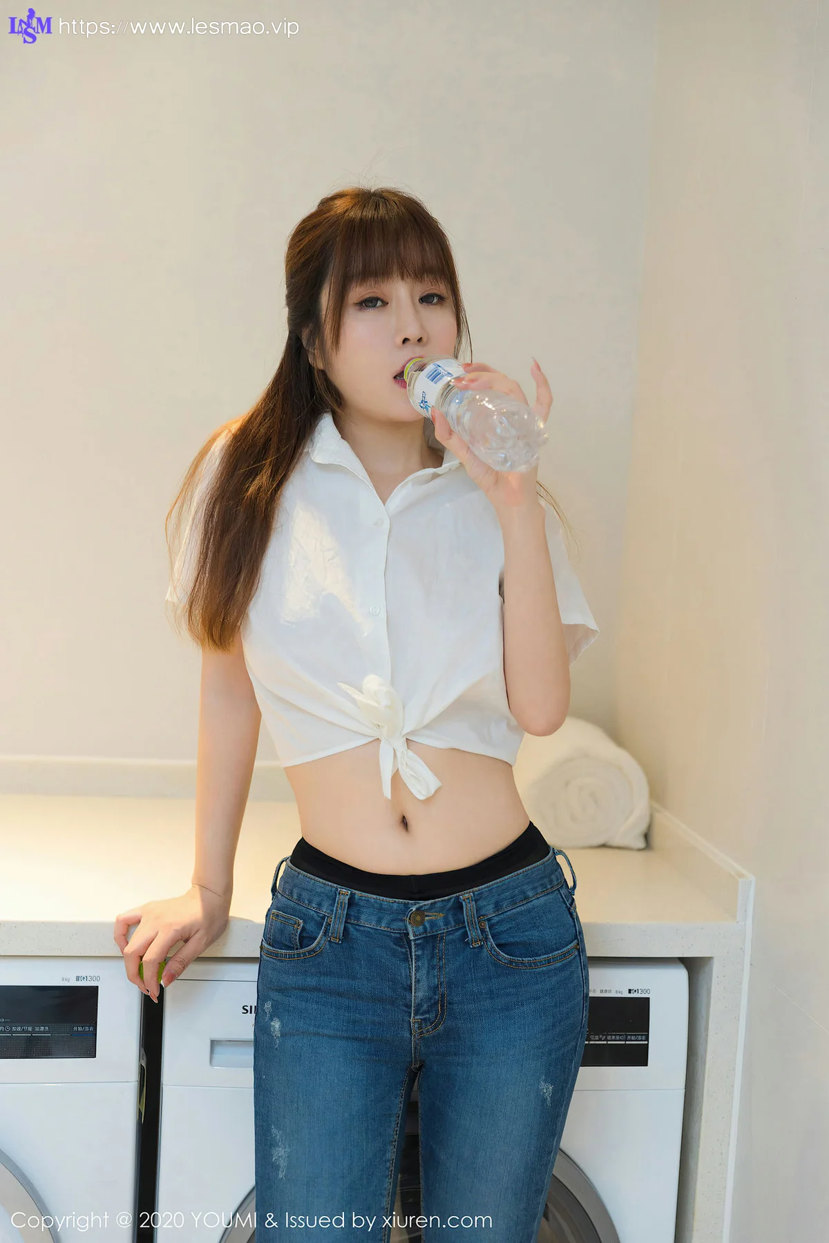 YOUMI 尤蜜荟 Vol.522 湿身诱惑 王雨纯 性感牛仔 妩媚熟女 - 78