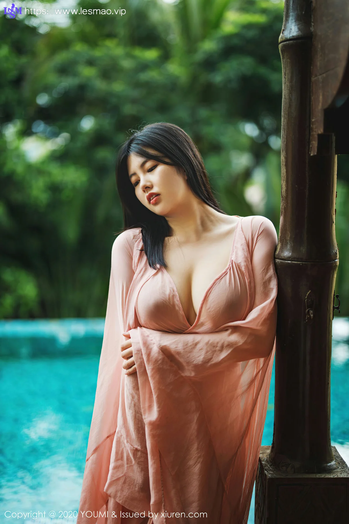 YOUMI 尤蜜荟 Vol.523 娜露 粉嫩爆乳美女 - 33