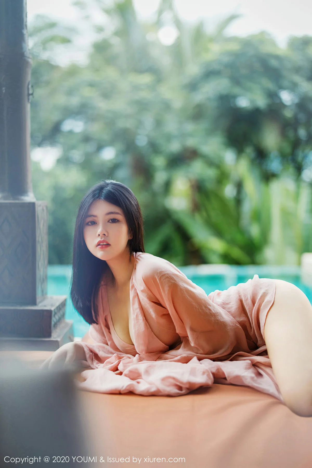 YOUMI 尤蜜荟 Vol.523 娜露 粉嫩爆乳美女 - 45