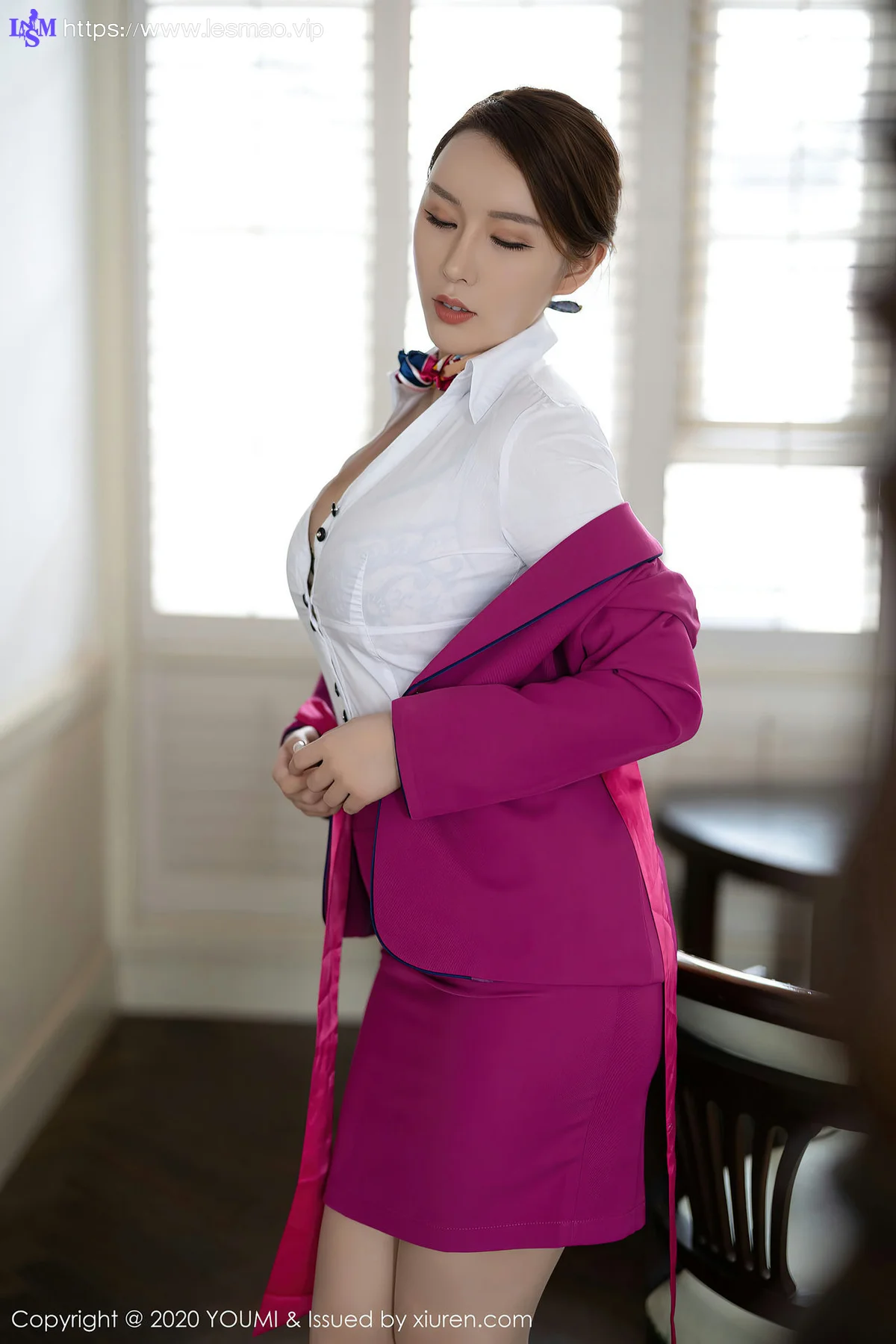 YOUMI 尤蜜荟 Vol.564 空姐制服 尤妮丝 - 21