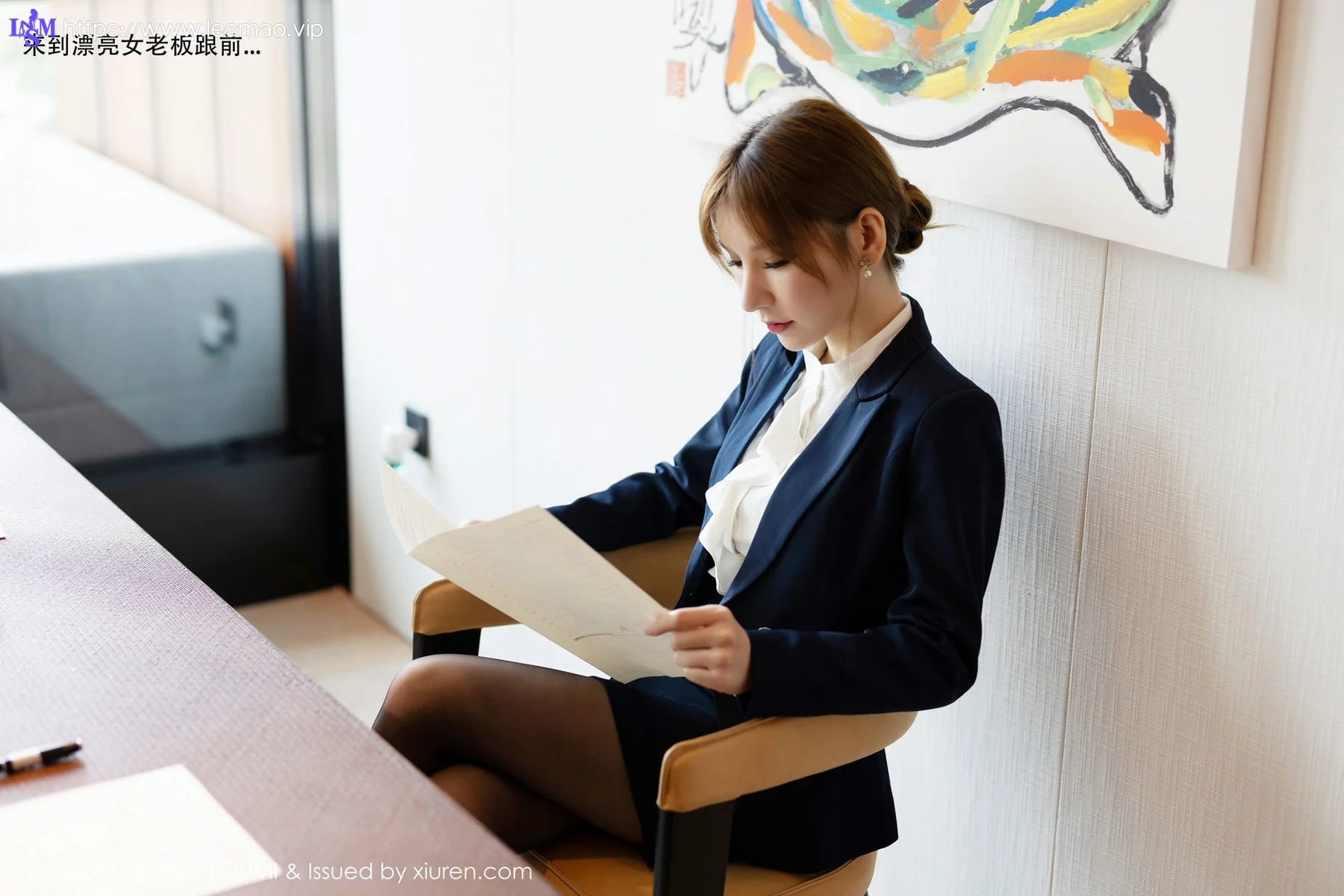 YOUMI 尤蜜荟 Vol.606 女强人与下属剧情主题 周于希 - 14