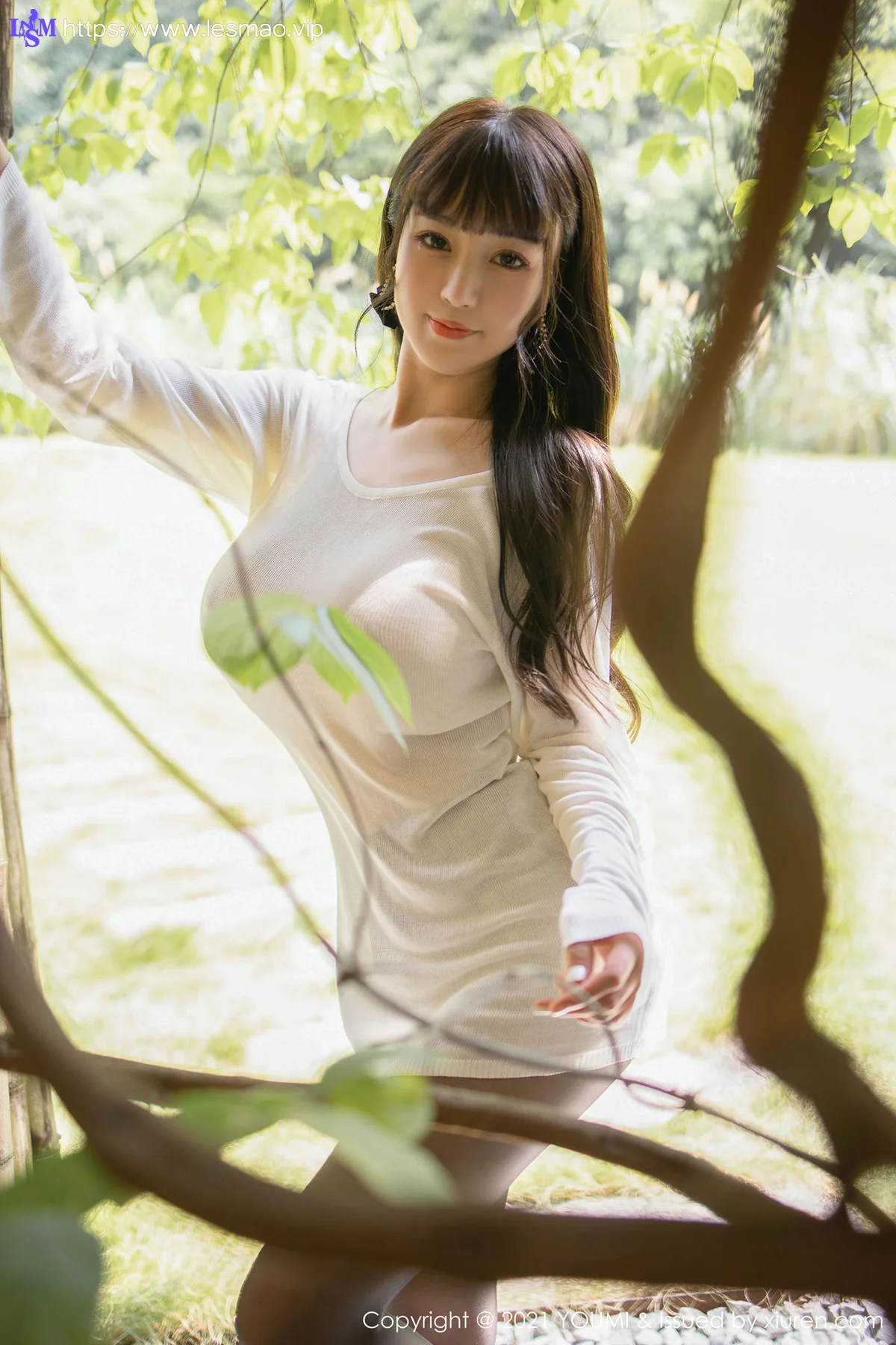 YOUMI 尤蜜荟 Vol.680  户外甘蔗林 朱可儿Flower 桂林旅拍11 - 20