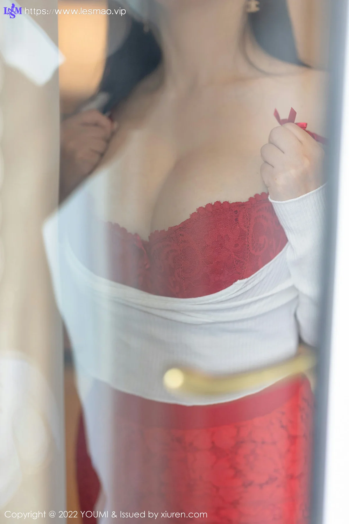 YOUMI 尤蜜荟 Vol.746 红色内衣 允爾 性感写真1 - 19