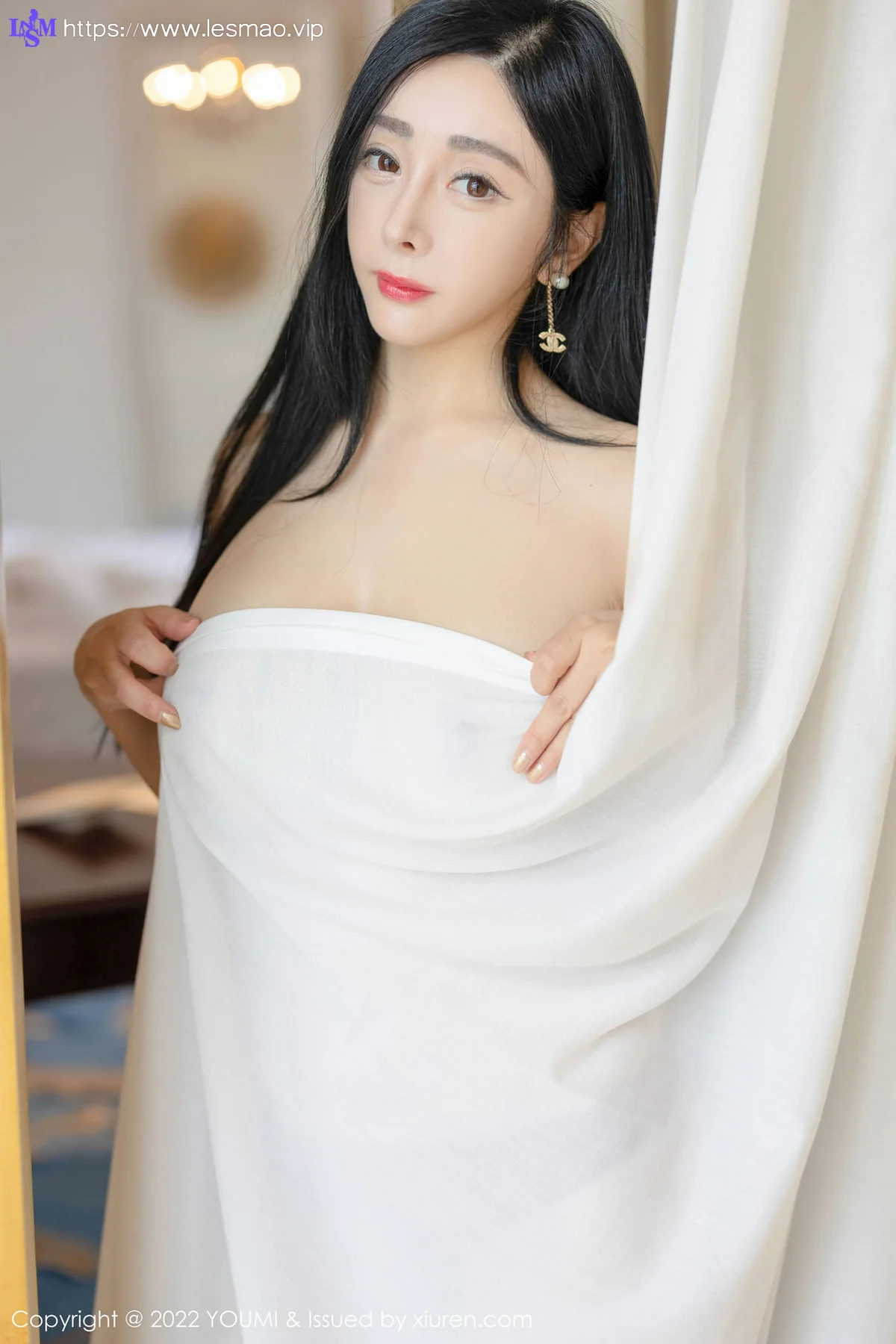 YOUMI 尤蜜荟 Vol.746 红色内衣 允爾 性感写真1 - 68