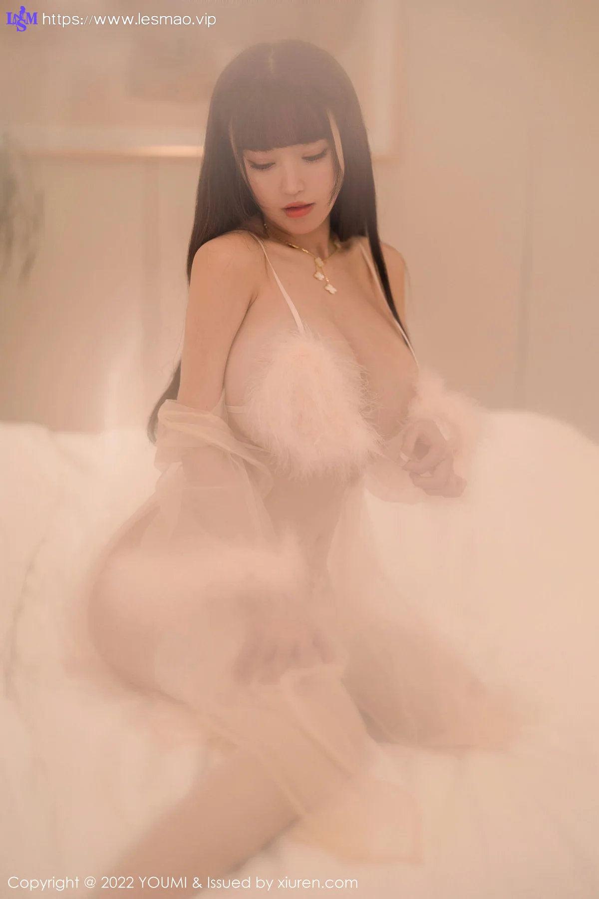 YOUMI 尤蜜荟 Vol.753 透纱长裙 朱可儿Flora 三亚旅拍2 - 35