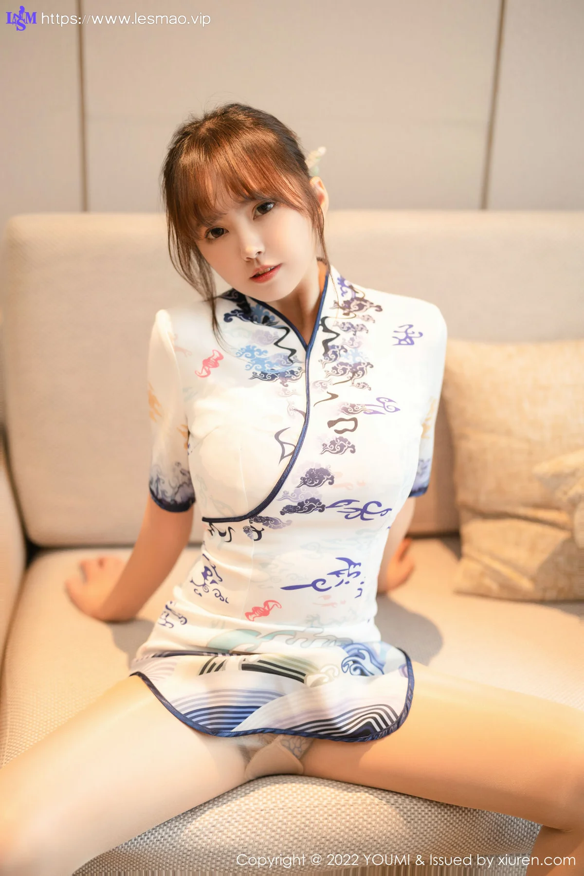 YOUMI 尤蜜荟 Vol.842 张思允Nice 甜美清新气息性感写真 - 14