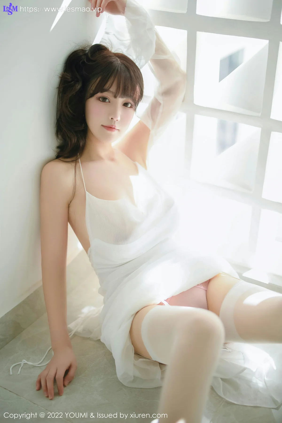 YOUMI 尤蜜荟 Vol.856 朱可儿Flora 娇柔丰满白色丝袜西双版纳... - 16