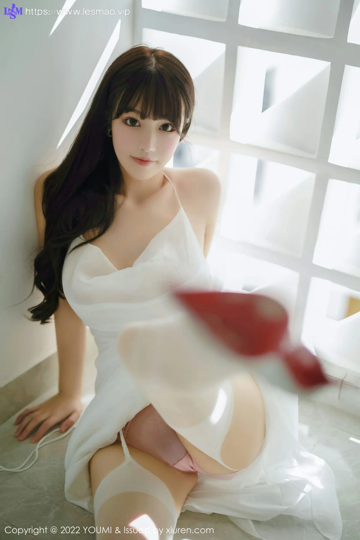 YOUMI 尤蜜荟 Vol.856 朱可儿Flora 娇柔丰满白色丝袜西双版纳... - 17