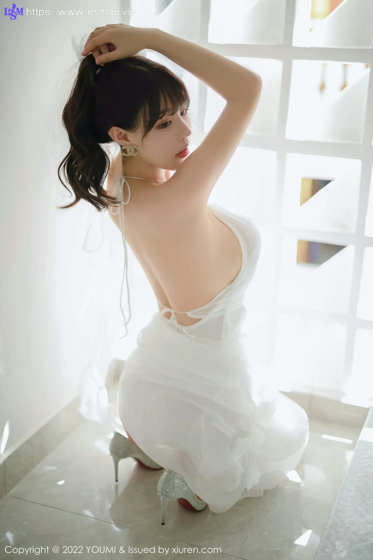 YOUMI 尤蜜荟 Vol.856 朱可儿Flora 娇柔丰满白色丝袜西双版纳... - 20
