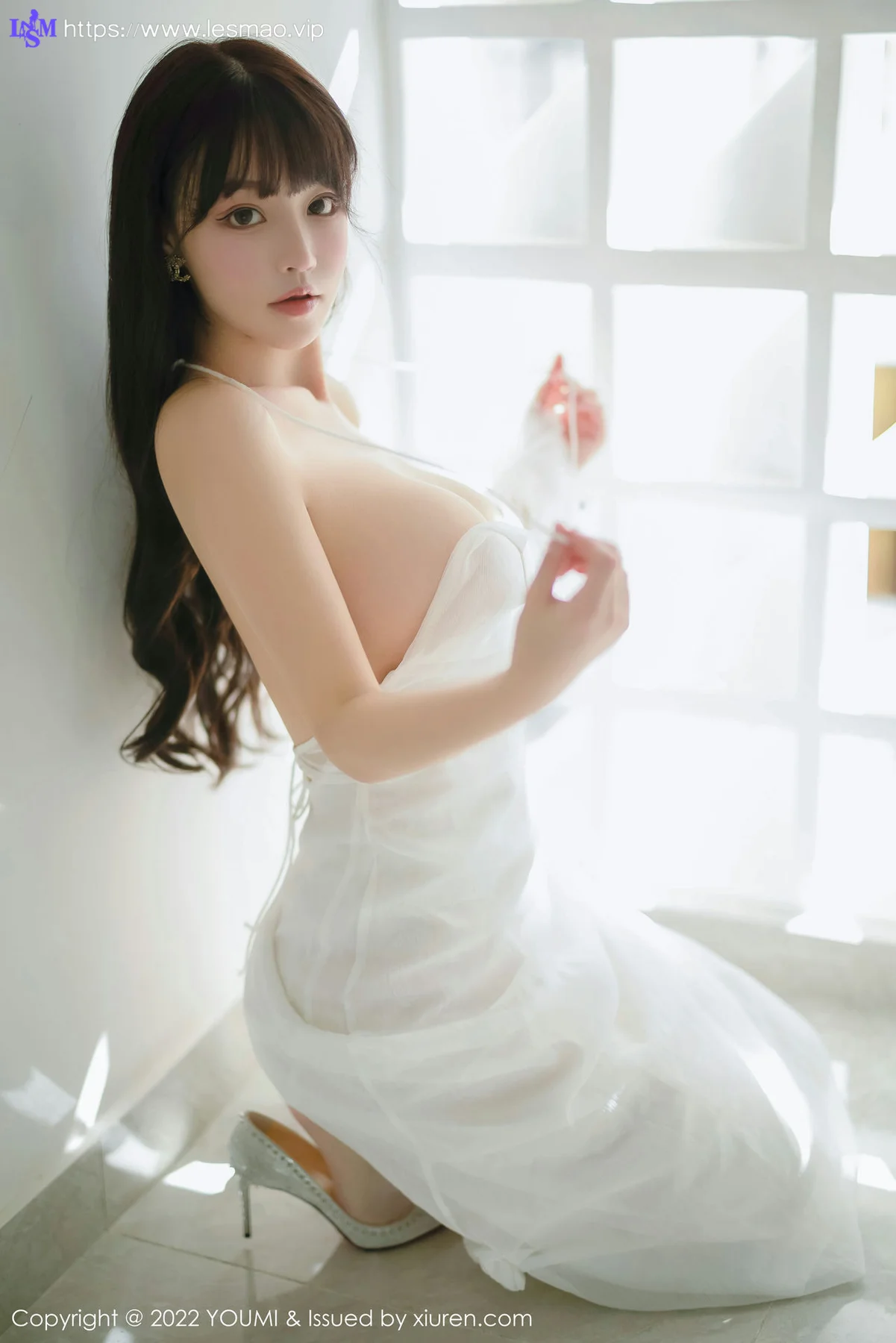 YOUMI 尤蜜荟 Vol.856 朱可儿Flora 娇柔丰满白色丝袜西双版纳... - 21