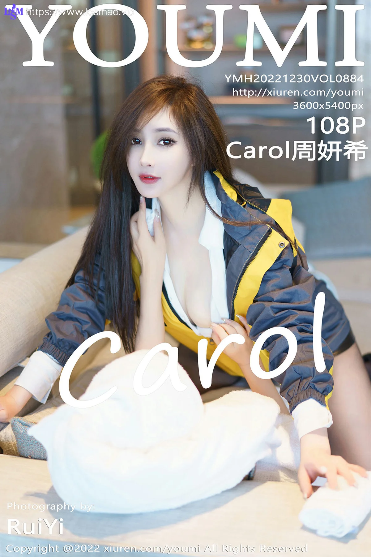 YOUMI 尤蜜荟 Vol.884 Carol周妍希 外卖配送员角色扮演三亚旅拍 - 109