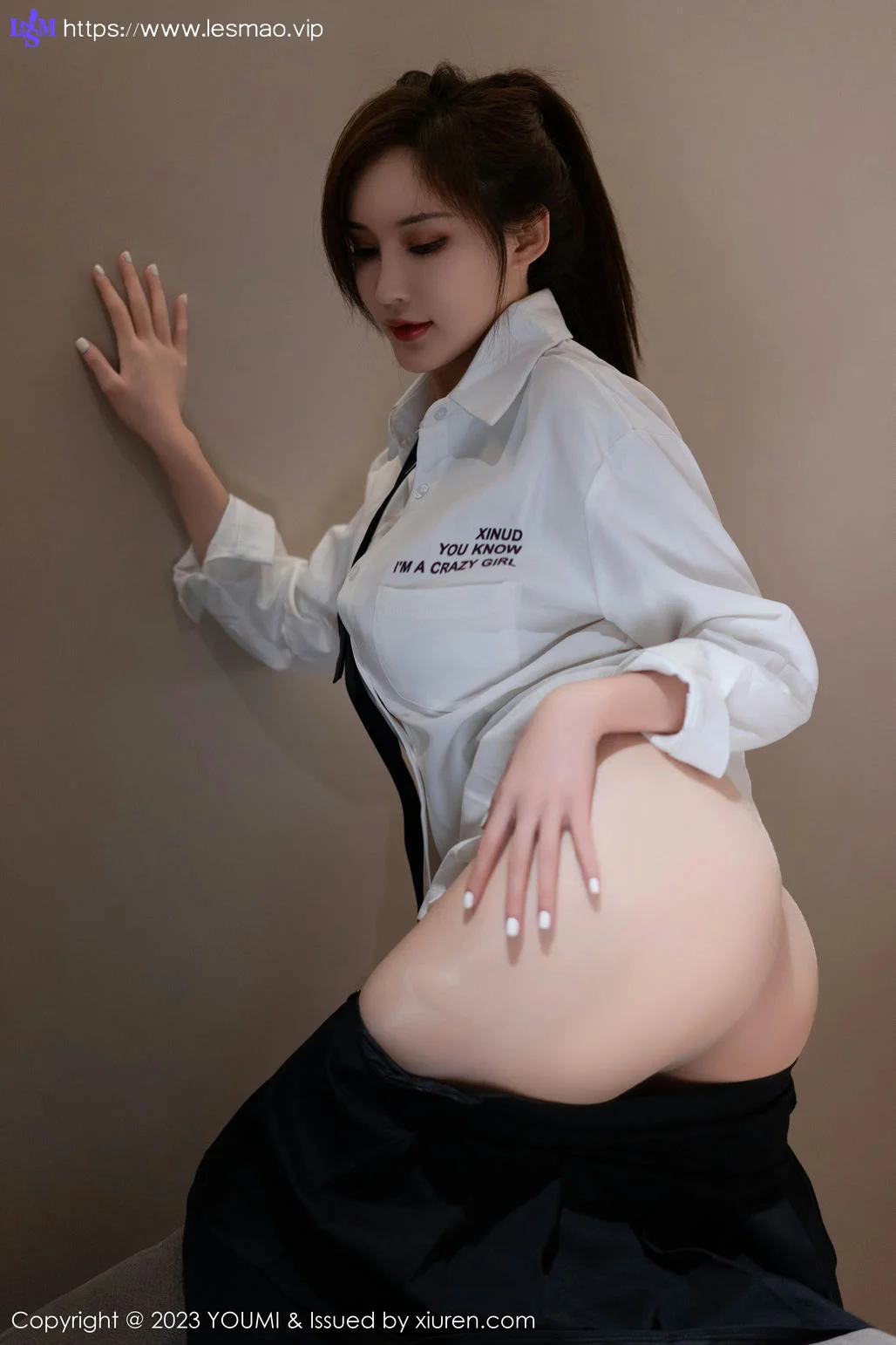 YOUMI 尤蜜荟 Vol.903 Carol周妍希 黑色长筒袜大理旅拍1 - 49