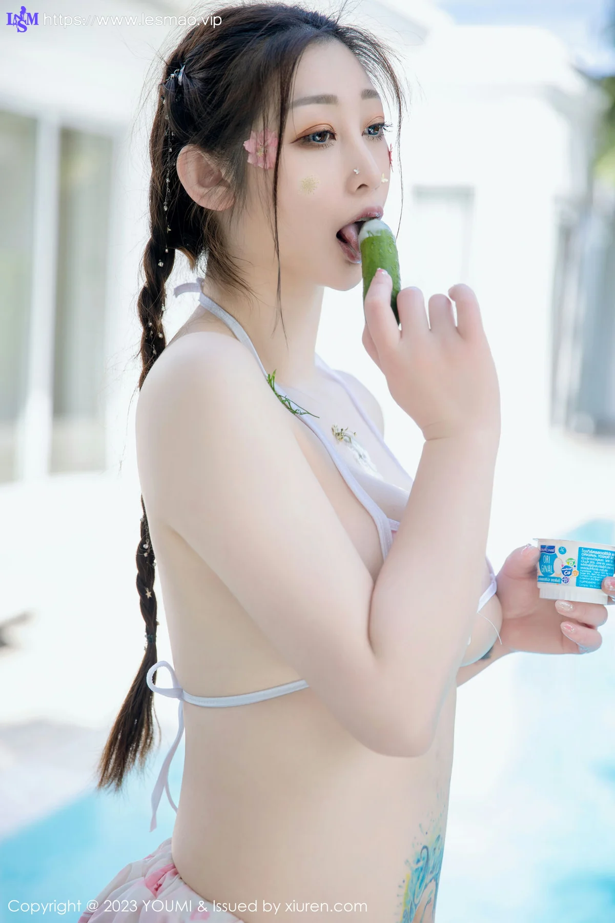 YOUMI 尤蜜荟 Vol.925 妲己Toxic   粉白比基尼旅拍泰国旅拍1 - 37
