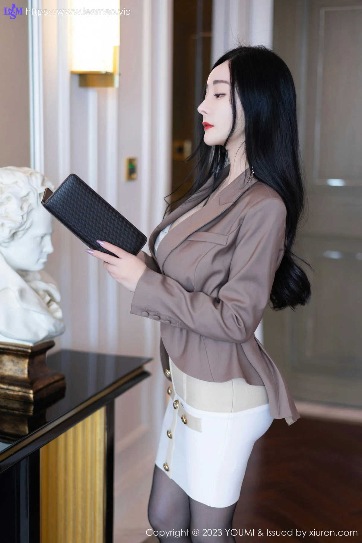 YOUMI 尤蜜荟 Vol.950 允爾 魅惑黑丝性感写真11 - 6