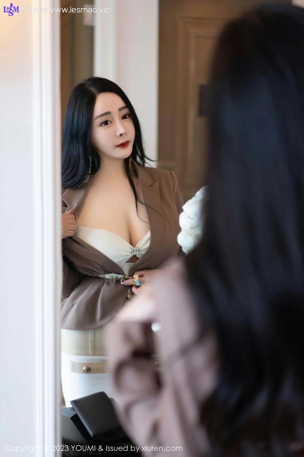 YOUMI 尤蜜荟 Vol.950 允爾 魅惑黑丝性感写真11 - 9
