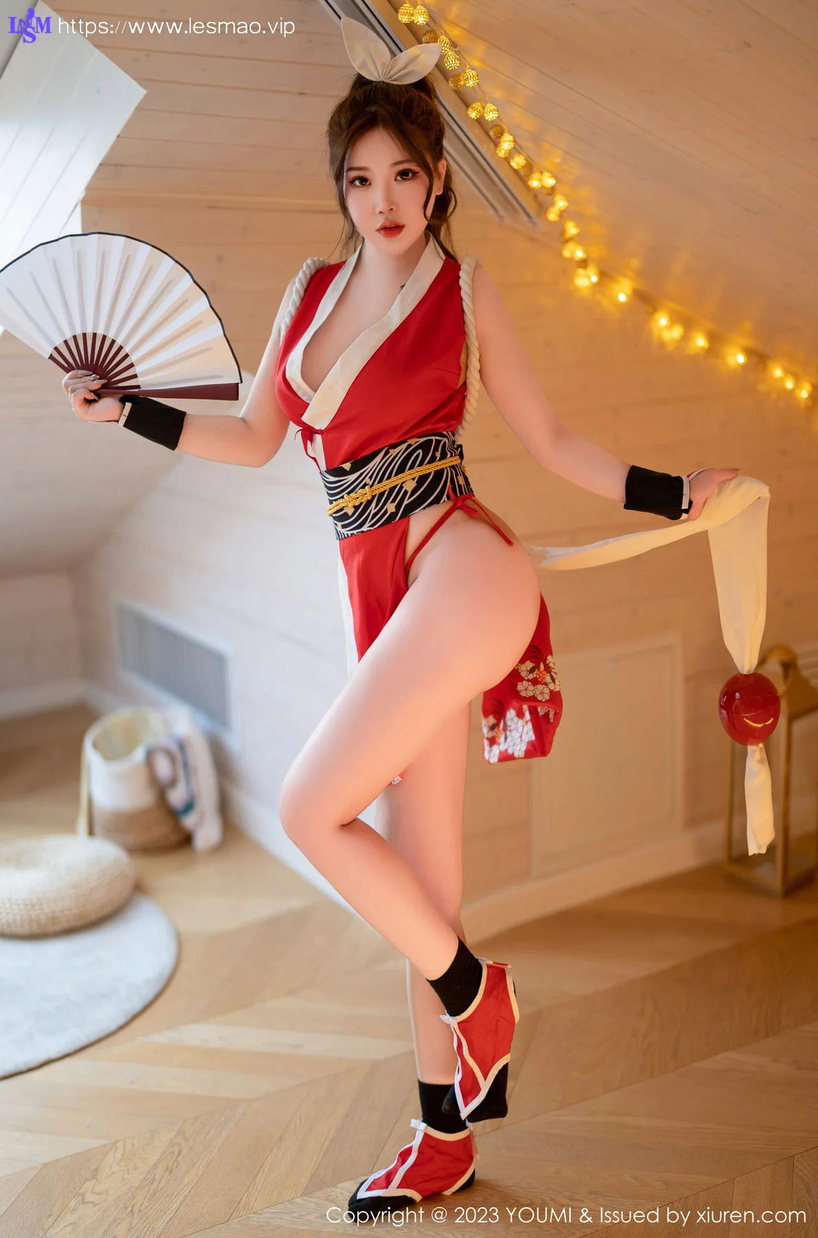 YOUMI 尤蜜荟 Vol.962 小海臀Rena 不知火舞cosplay性感写真 - 16