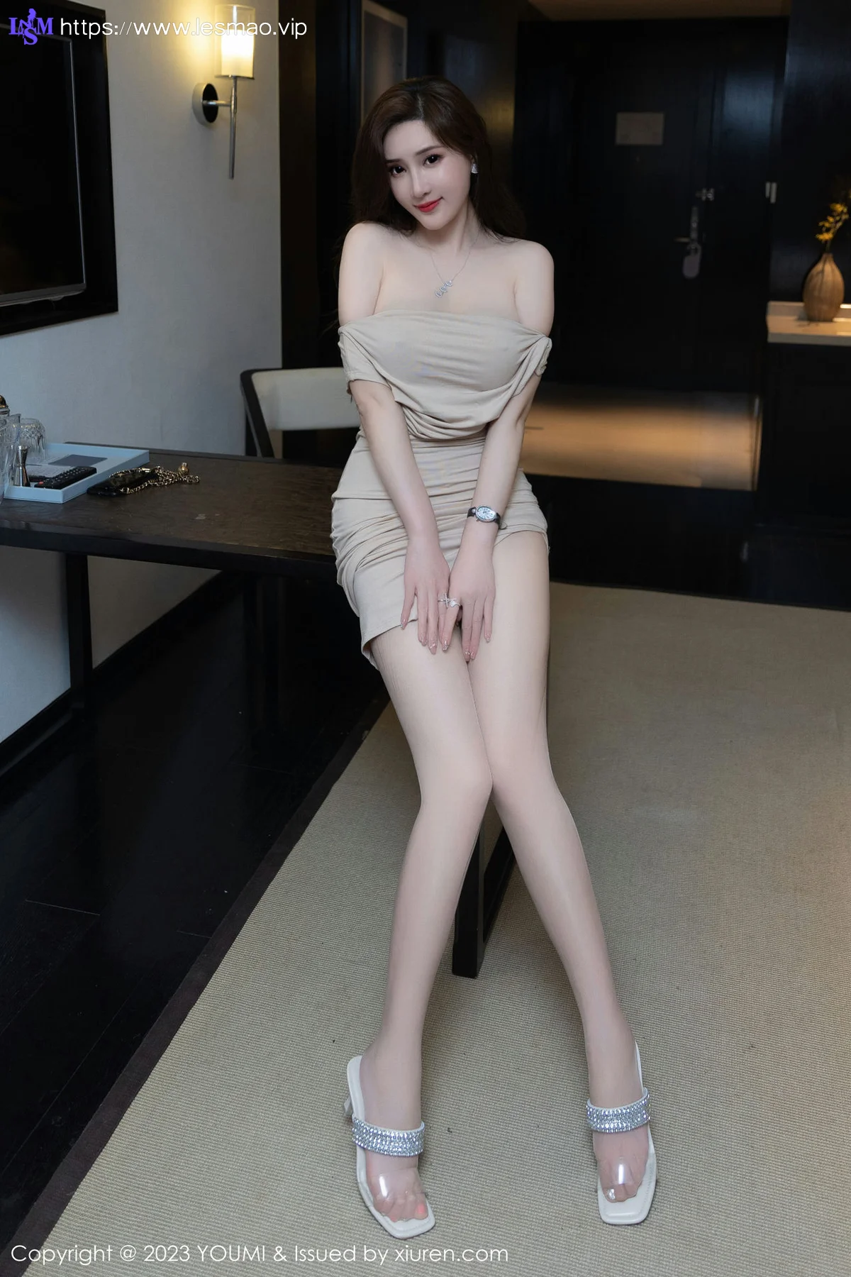 YOUMI 尤蜜荟 Vol.976 Carol周妍希 诱人原色丝袜性感私房222 - 11