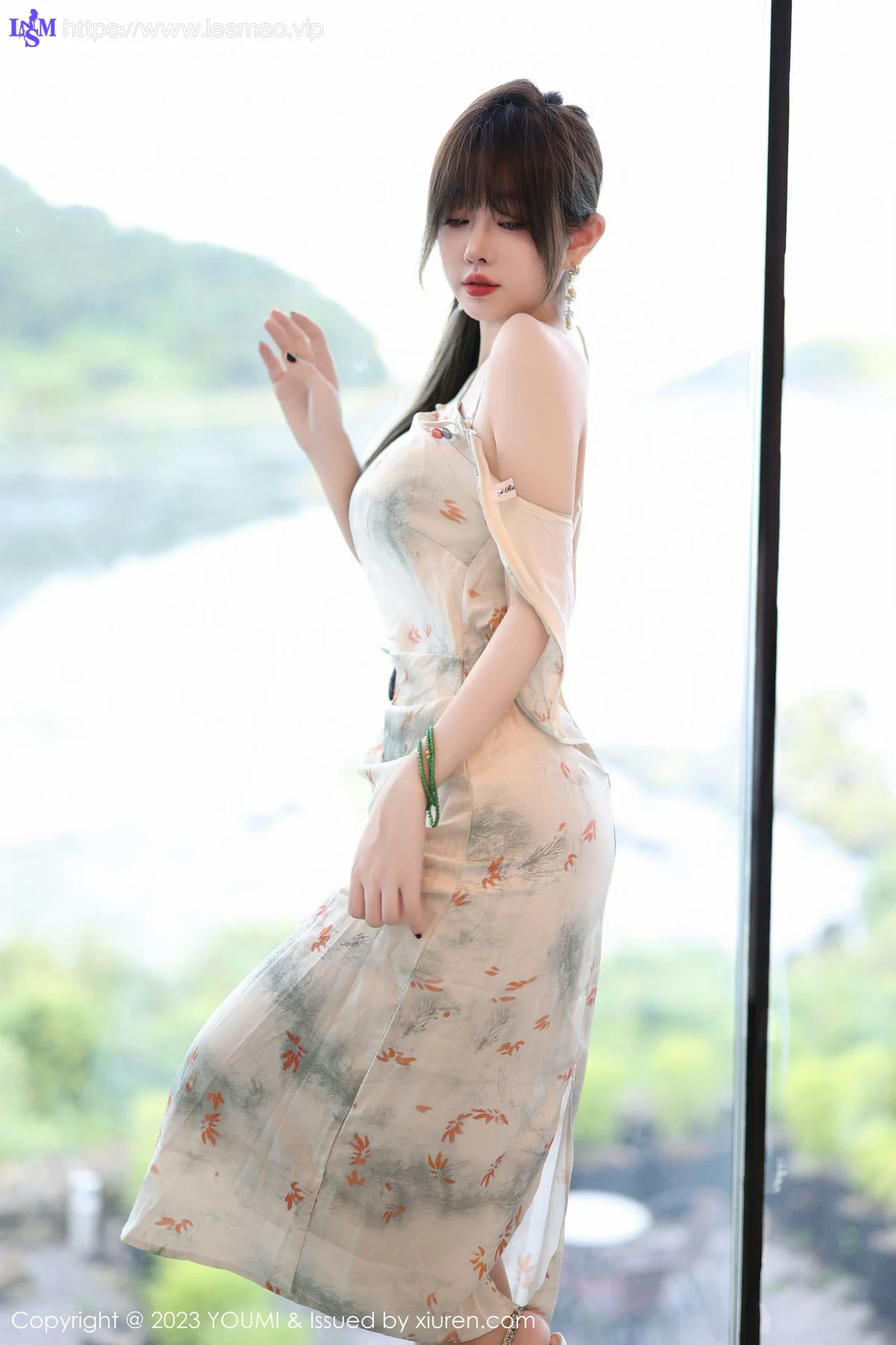YOUMI 尤蜜荟 Vol.983 王雨纯 长款旗袍济州岛旅拍1 - 21