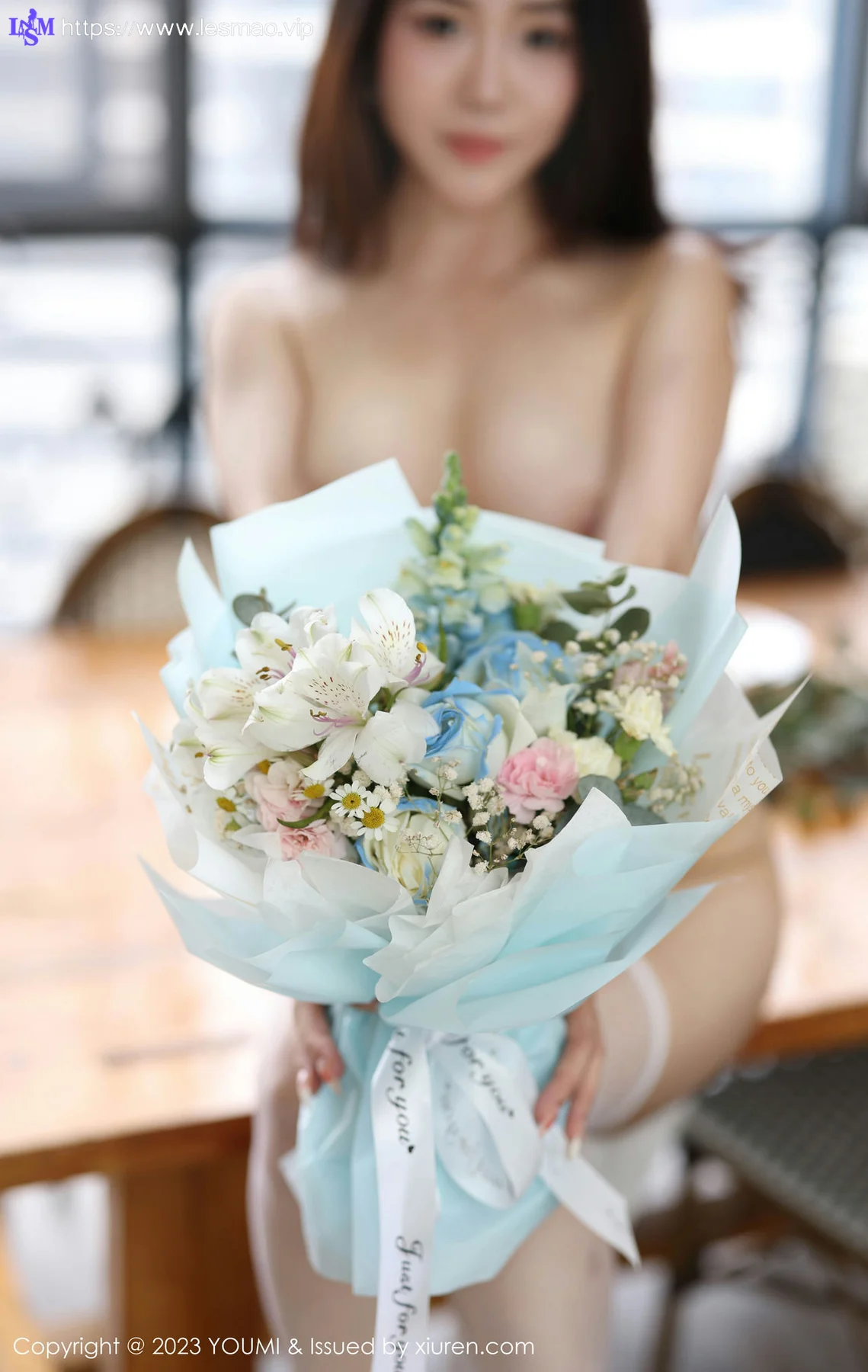 YOUMI 尤蜜荟 Vol.985 严利娅Yuliya 白色蕾丝情趣性感写真 - 68