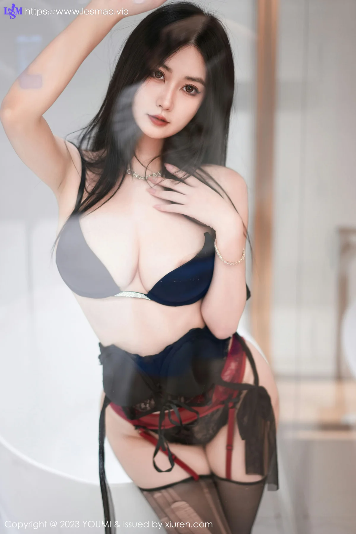YOUMI 尤蜜荟 Vol.993 laura阿姣 魅惑黑丝性感写真 - 32