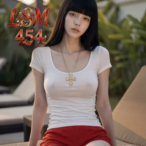 AIG  No.454 九歌lina红色短裤个性美女