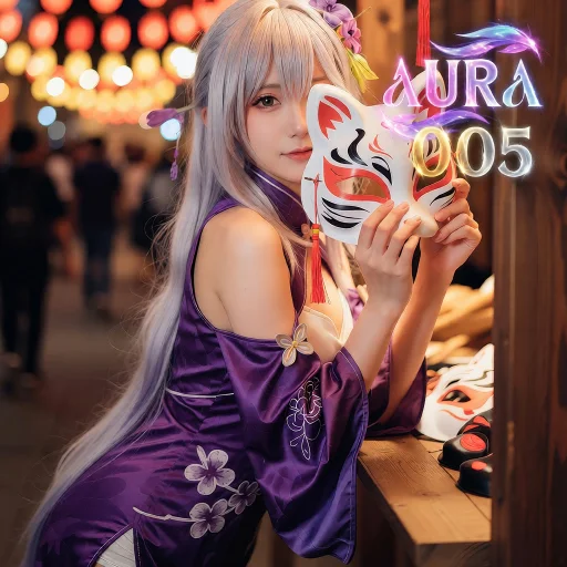 AURA  No.005 古风集市cos少女