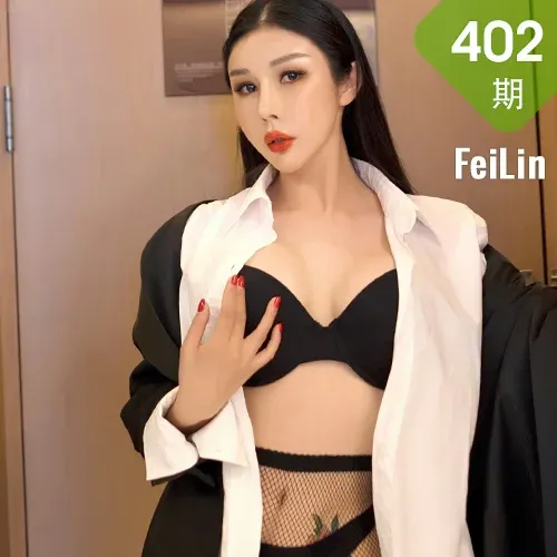 FeiLin 嗲囡囡 Vol.402 职业装黑丝 田冰冰 性感写真