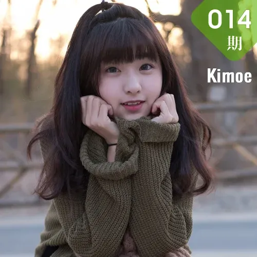 Kimoe 激萌文化 Vol.014 Modo 周闻球球穿毛衣变身小可爱沙漠之旅