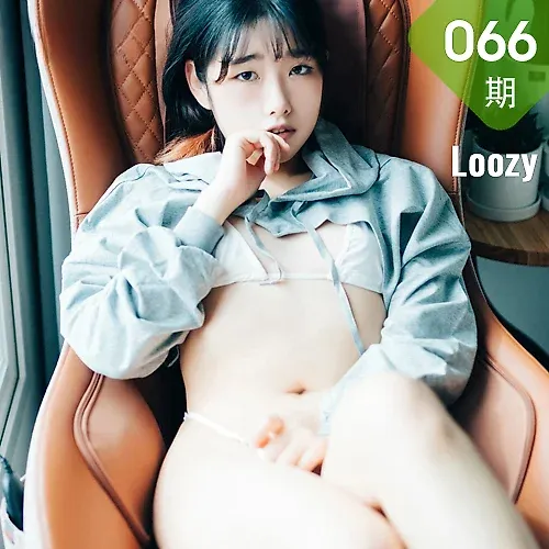 Loozy No.066 SonSon少女湿身白丝