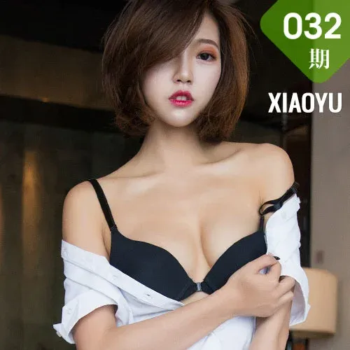XIAOYU  语画界 Vol.032 冯木木LRIS 黑丝白衬衫制服短发美女