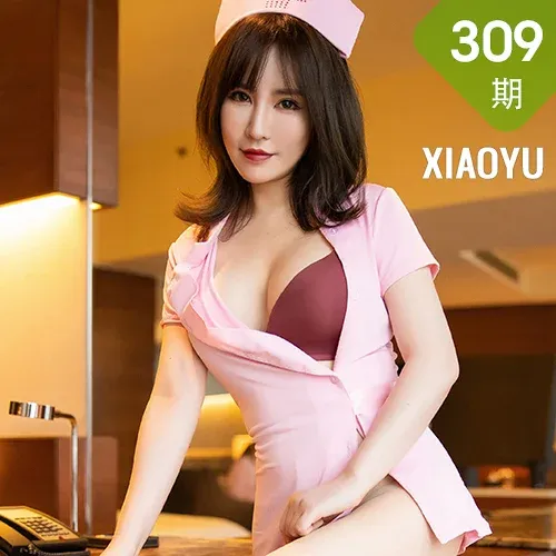 XIAOYU  语画界 Vol.309 粉色护士 夏小雅 制服第三套写真