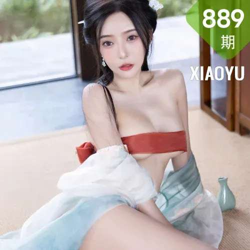 XIAOYU  语画界 Vol.889  王馨瑶yanni 浅色古装户外场景杭州旅拍写真11