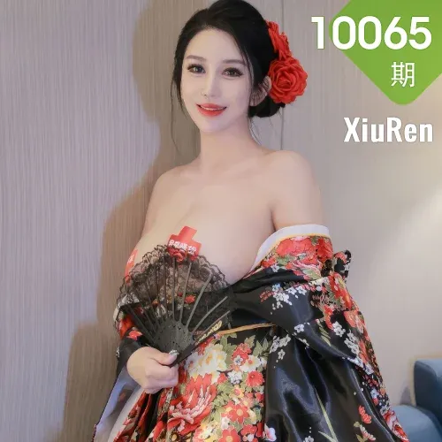 XiuRen 秀人 No.10065 乔安娜 乳贴和服制服