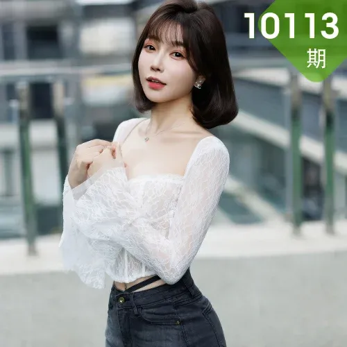 XiuRen 秀人 No.10113 徐莉芝Booty 蓝色超短牛仔裤