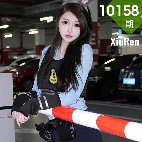 XiuRen 秀人 No.10158 甜妮 黑色制服兔女郎