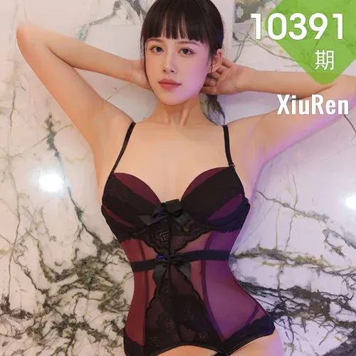 XiuRen 秀人 No.10391 甜七七 高跟吊袜长腿