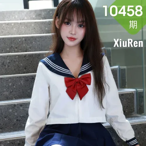 XiuRen 秀人 No.10458 糯咪 JK制服白色丝袜