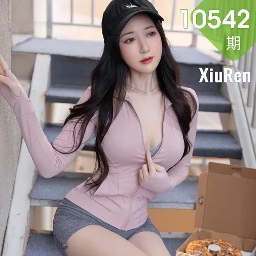 XiuRen 秀人 No.10542 鱼子酱Fish 粉色上衣短裤