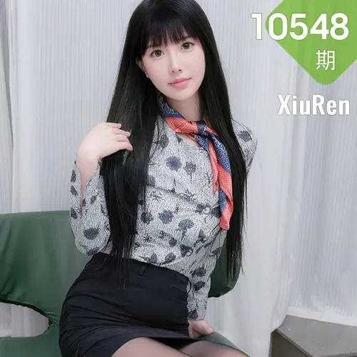 XiuRen 秀人 No.10548 佳多宝 黑色短裙