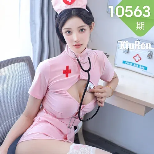 XiuRen 秀人 No.10563 糯梨子 白色婚纱白色丝袜