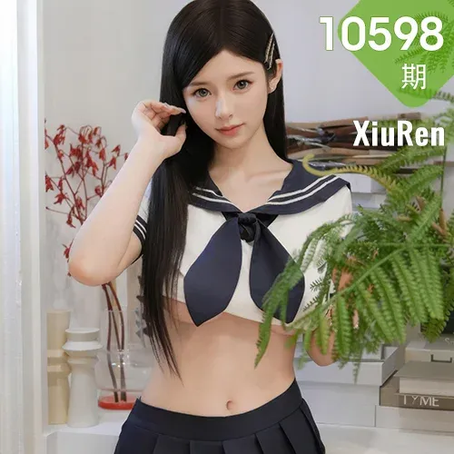 XiuRen 秀人 No.10598 优酱 黑白水手服饰