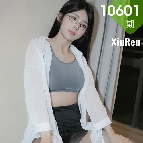 XiuRen 秀人 No.10601 白露lulu 黑色衬衫身材明艳动人