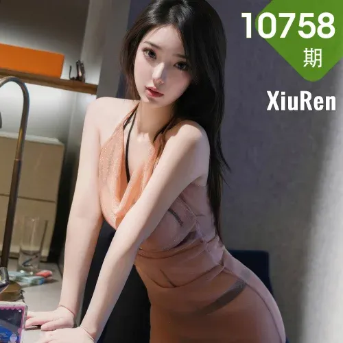XiuRen 秀人 No.10758 烧烧小桃 粉色连衣短裙