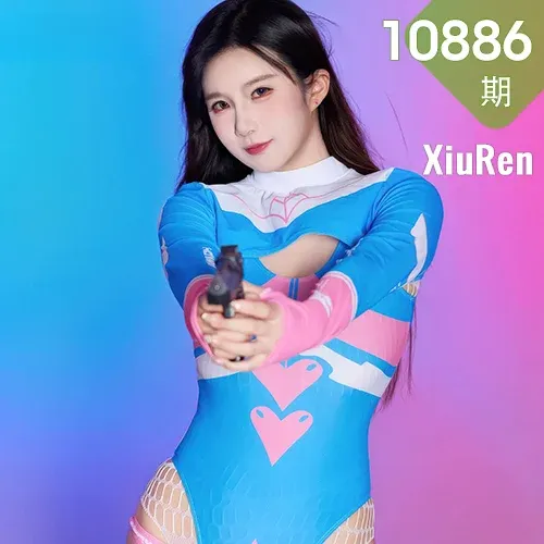 XiuRen 秀人 No.10886 小肉肉咪 Cosplay装扮白色网袜