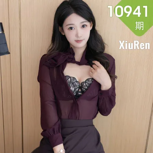XiuRen 秀人 No.10941 唐安琪 性感紫色丝袜