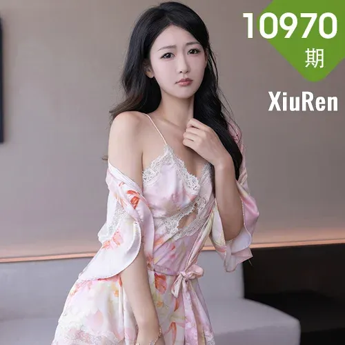XiuRen 秀人 No.10970 唐安琪  粉色睡袍肉色丝袜
